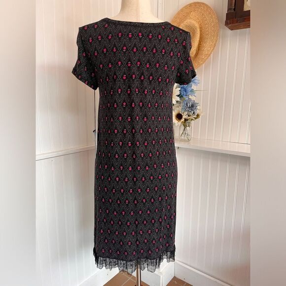 Simply Vera Vera Wang Black-Pink Lace Nightgown NWT - Picture 2 of 8